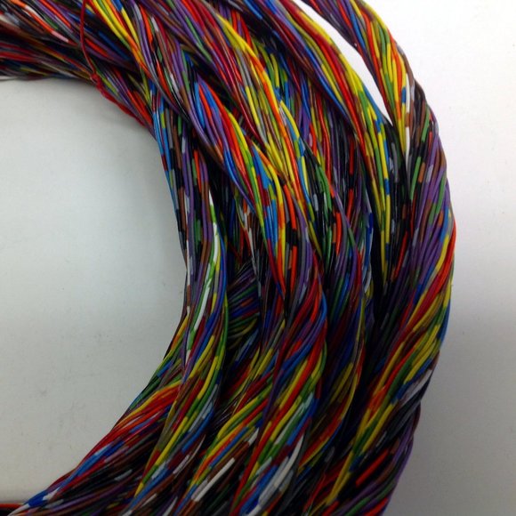 RARE! 50 x 36 Ft. Copper Telephone Wire - Picture 1 of 4